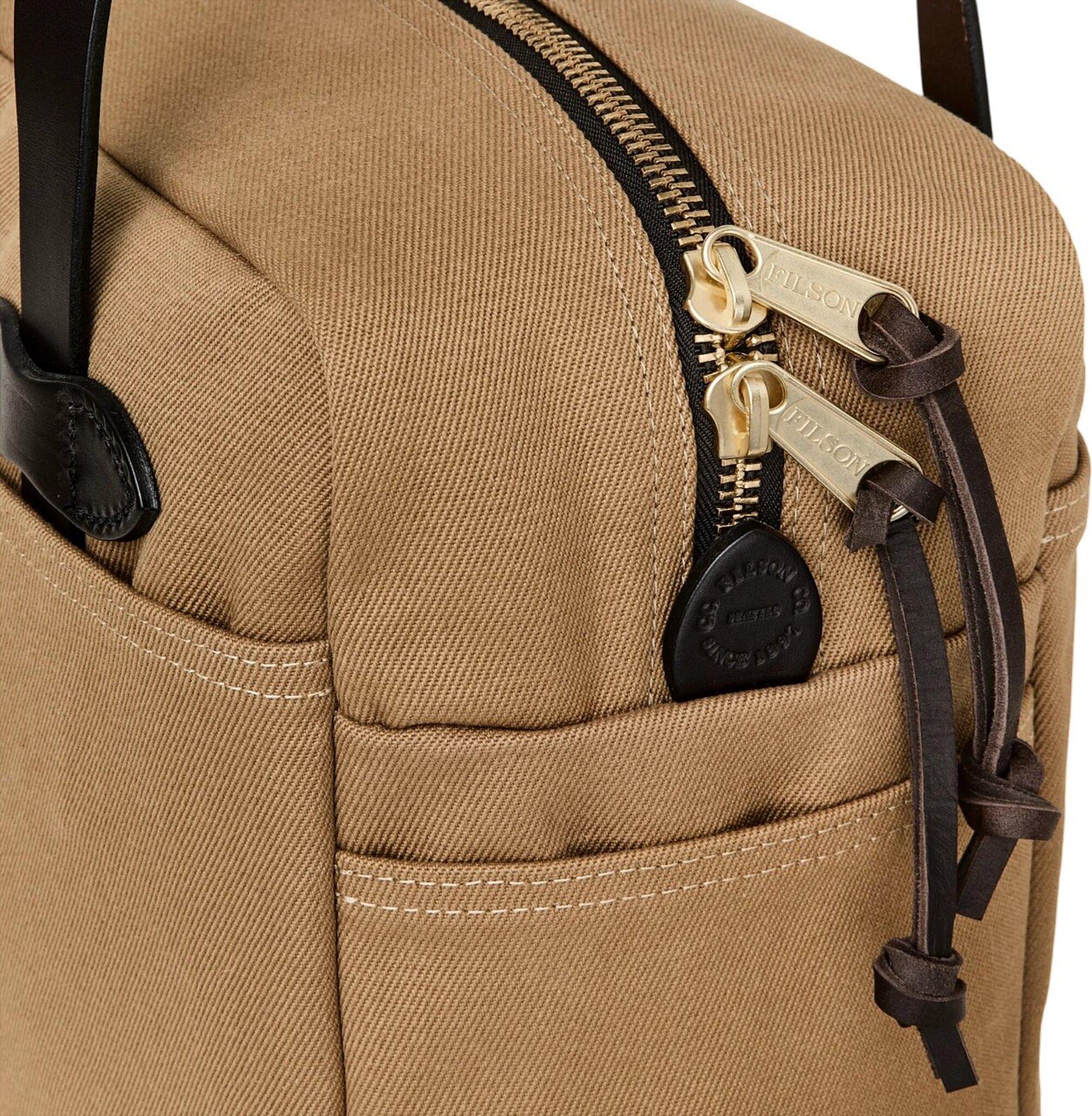 Product gallery image number 4 for product Rugged Twill Zipper Tote Bag