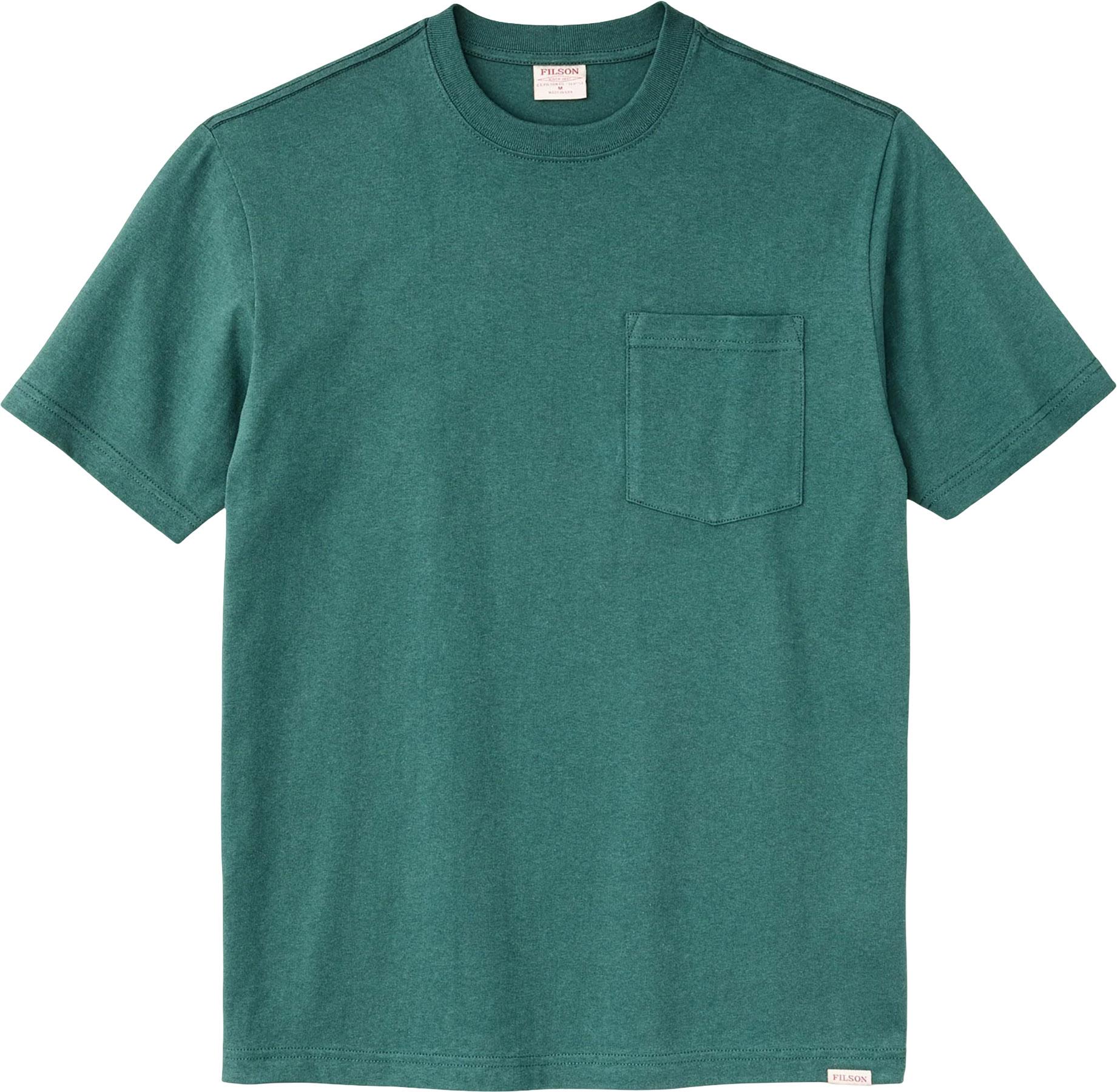 Product image for T-shirt à manches courtes uni avec poche Pioneer - Homme
