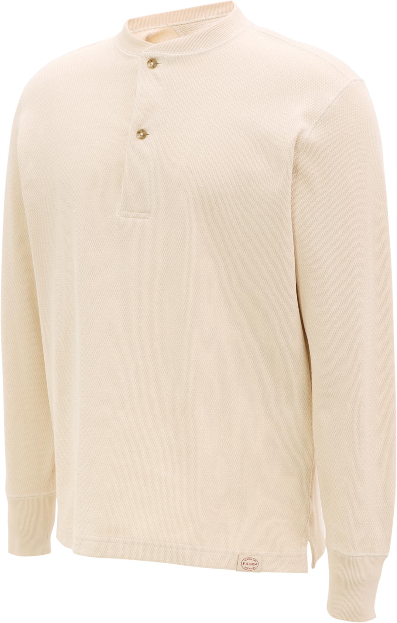 Product gallery image number 3 for product Waffle Knit Henley Shirt - Men's