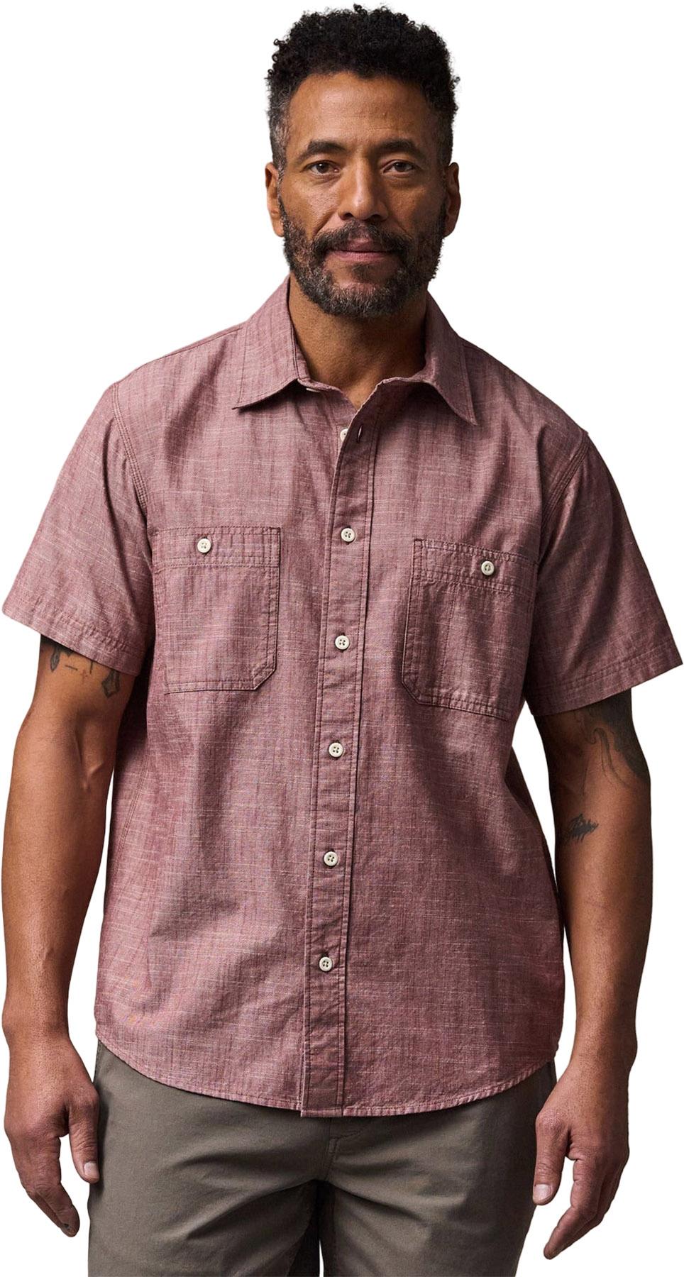 Product gallery image number 2 for product Chambray Short Sleeve Shirt - Men's