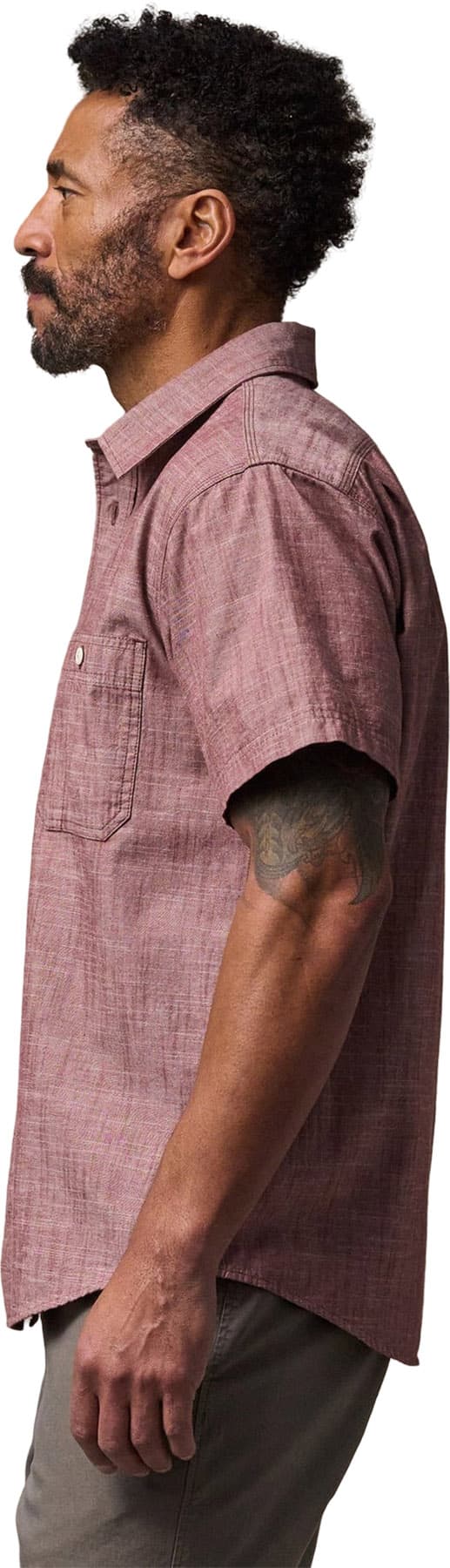 Product gallery image number 4 for product Chambray Short Sleeve Shirt - Men's