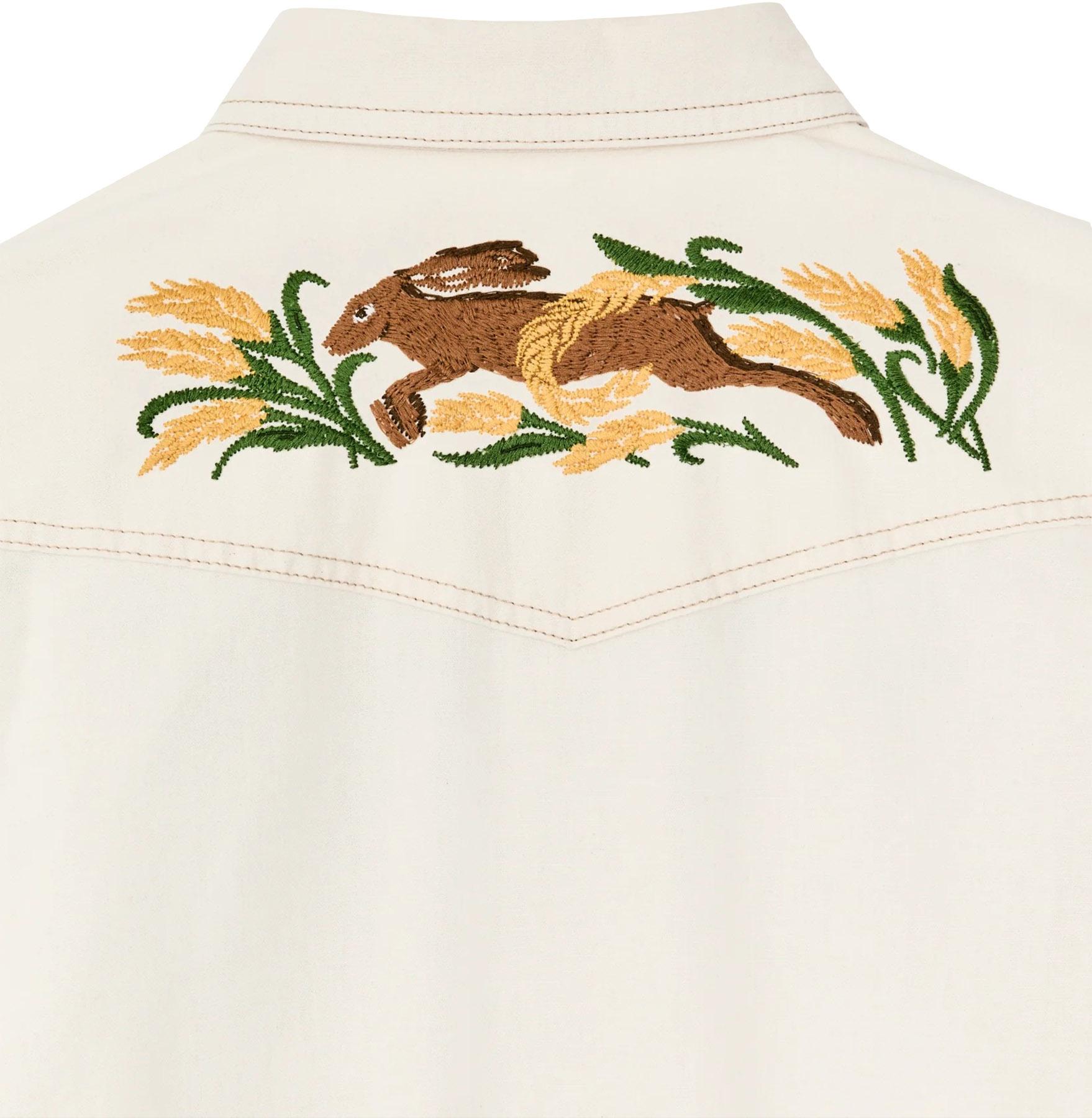 Product gallery image number 6 for product Embroidered Western Shirt - Women's