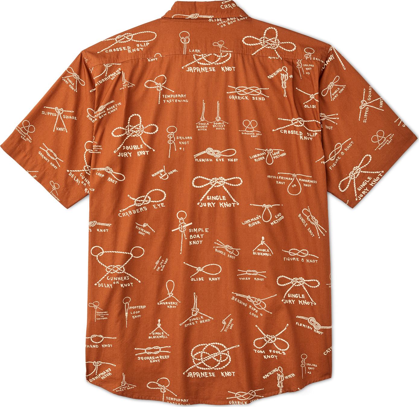 Product gallery image number 4 for product Washed Short Sleeve Feather Cloth Shirt - Men's