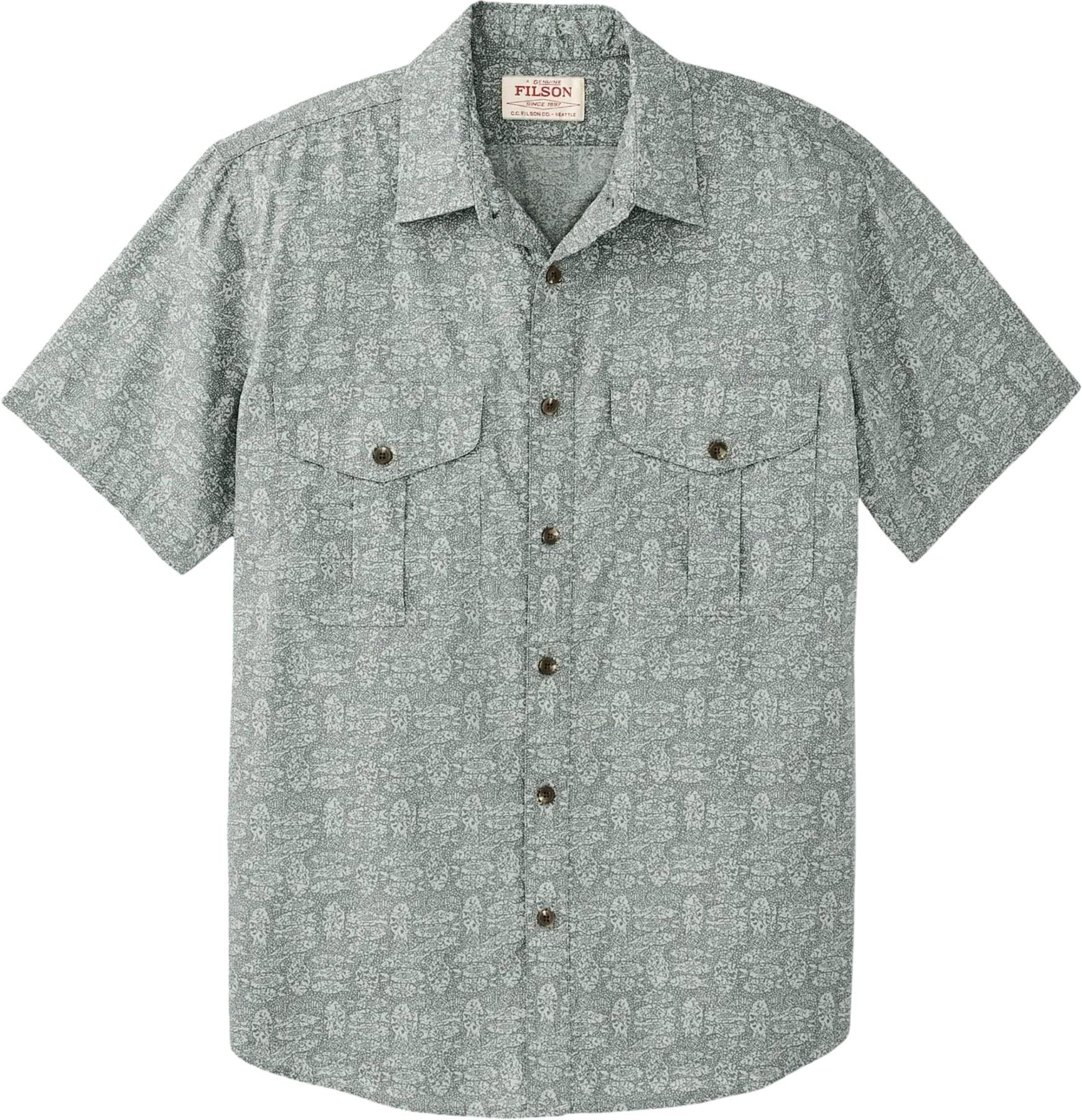 Product image for Washed Short Sleeve Feather Cloth Shirt - Men's