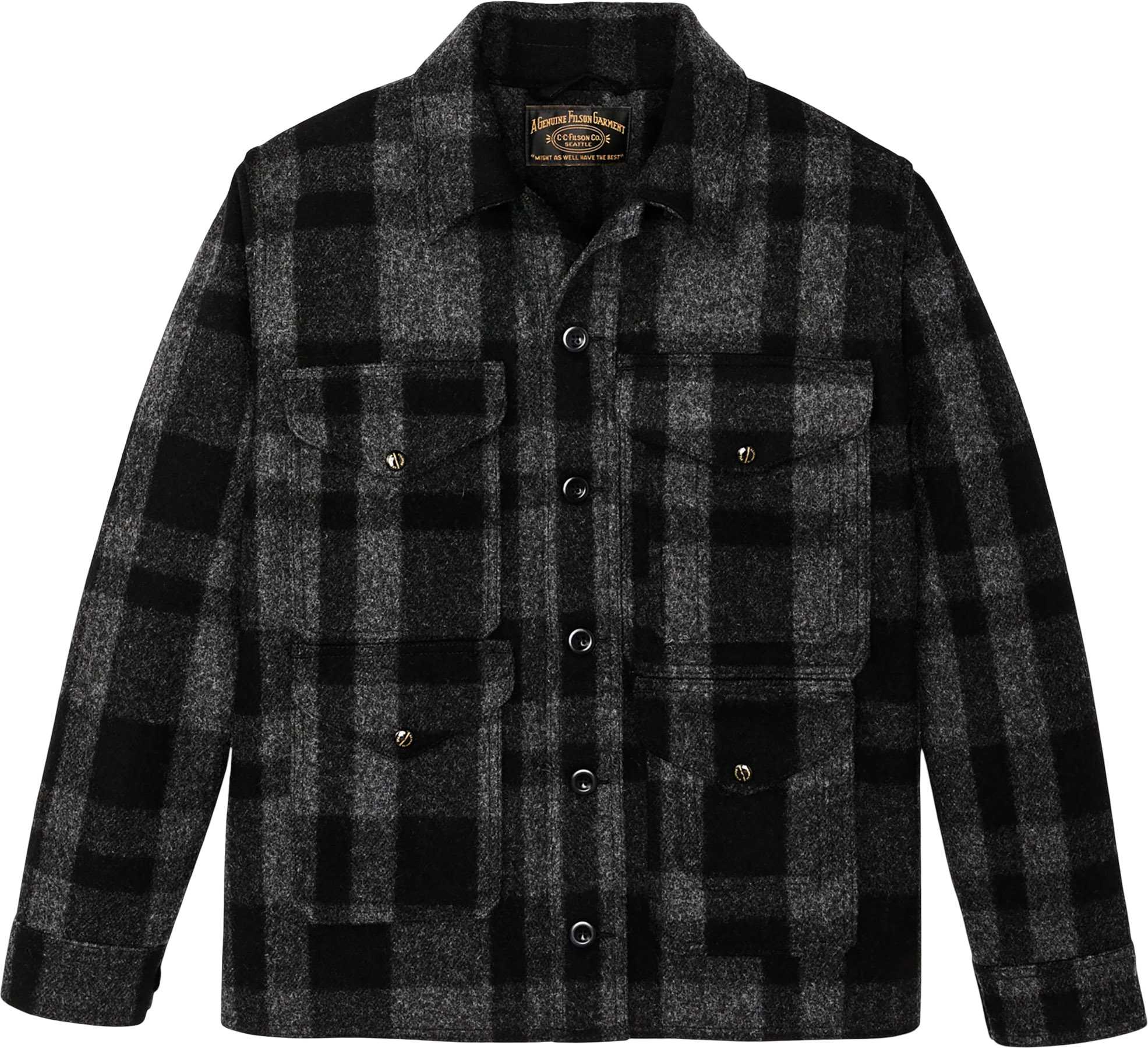 Charcoal - Black Heritage Plaid