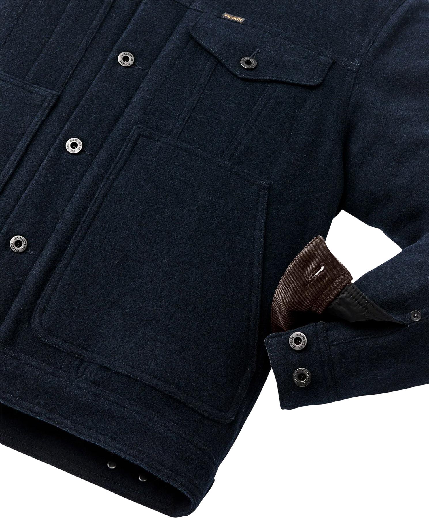 Product gallery image number 2 for product Spokane Insulated Short Cruiser Waxed Jacket - Men's