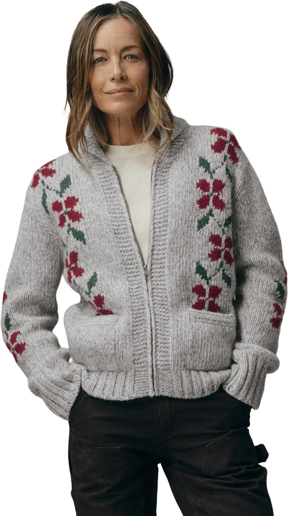 Product gallery image number 3 for product Zippered Wool Sweater - Women's