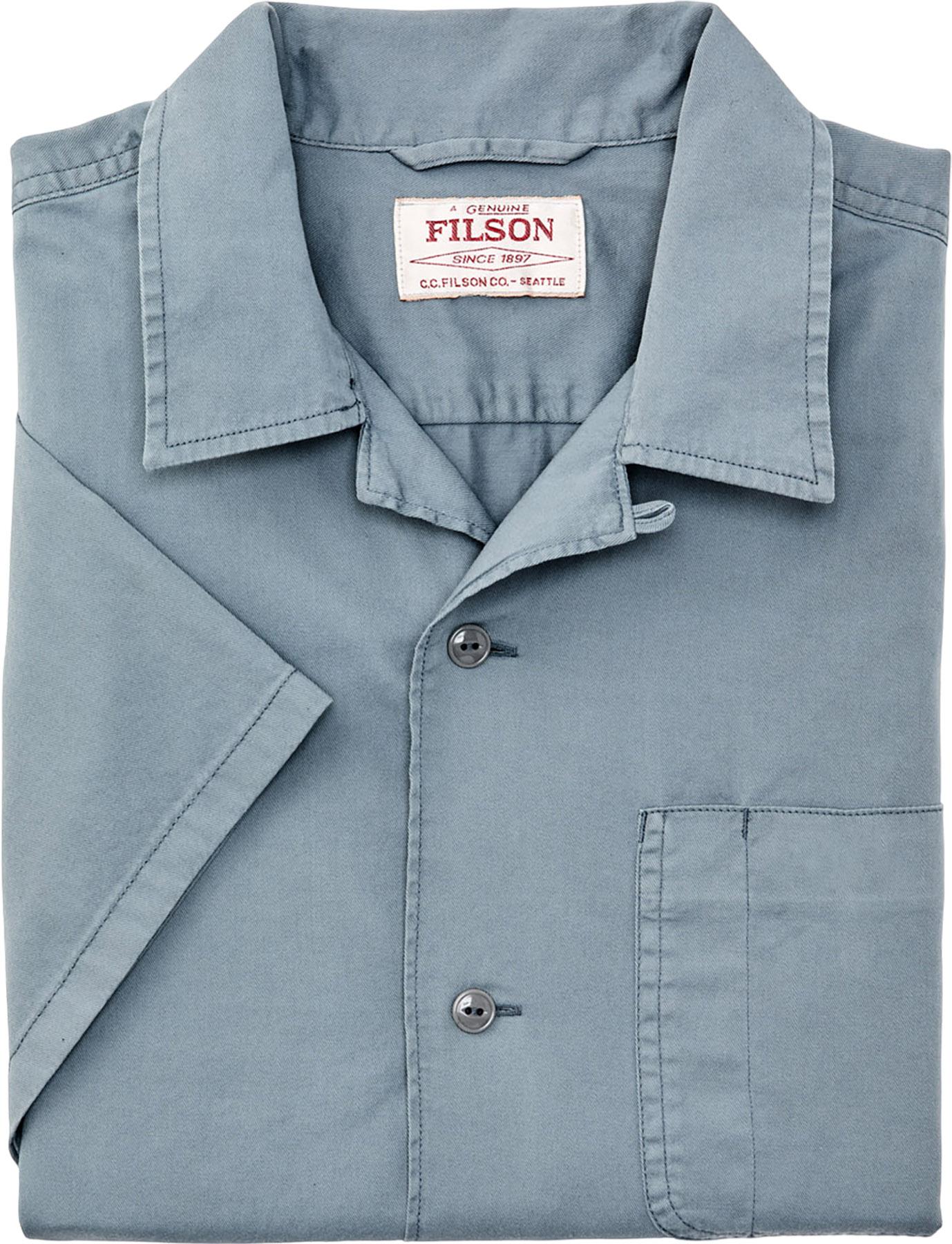 Product gallery image number 6 for product 4.5-oz. Short Sleeve Twill Camp Shirt - Men's