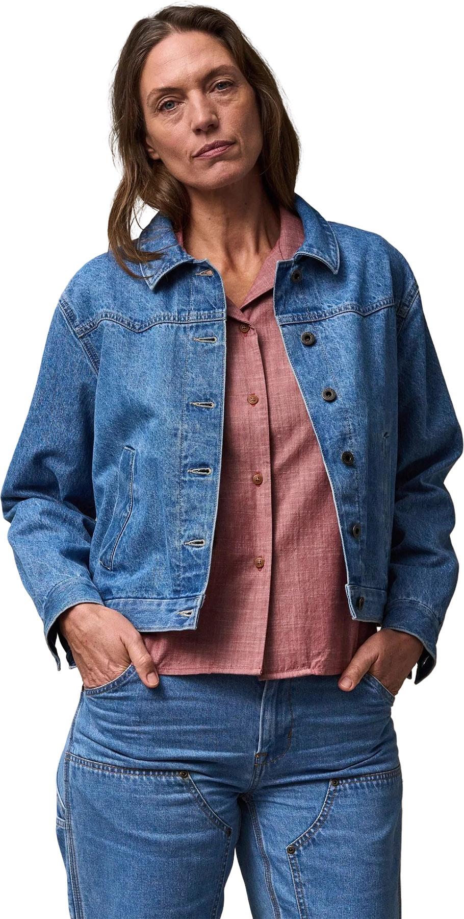 Product gallery image number 4 for product Western Denim Jacket - Women's