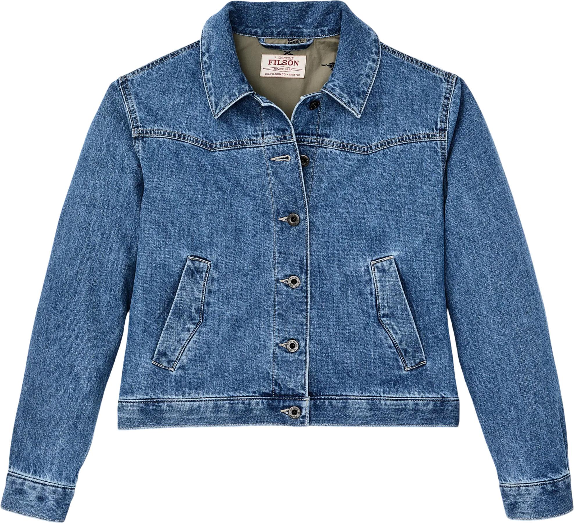 Product image for Manteau en jean Western - Femme