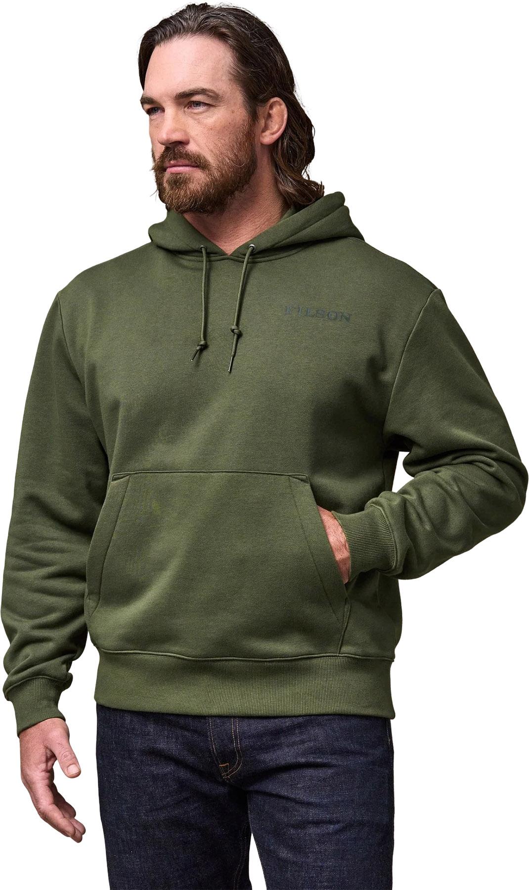 Product gallery image number 6 for product Chandail à capuchon graphique Scenic - Homme