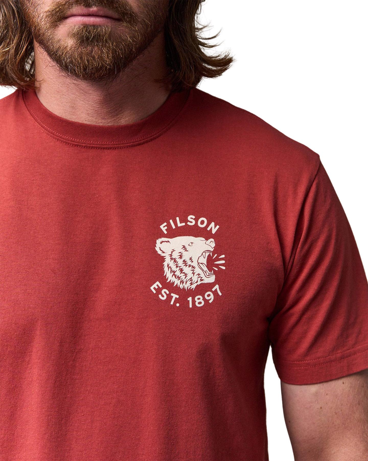 Product gallery image number 5 for product Bear Graphic Short Sleeve T-Shirt - Men's