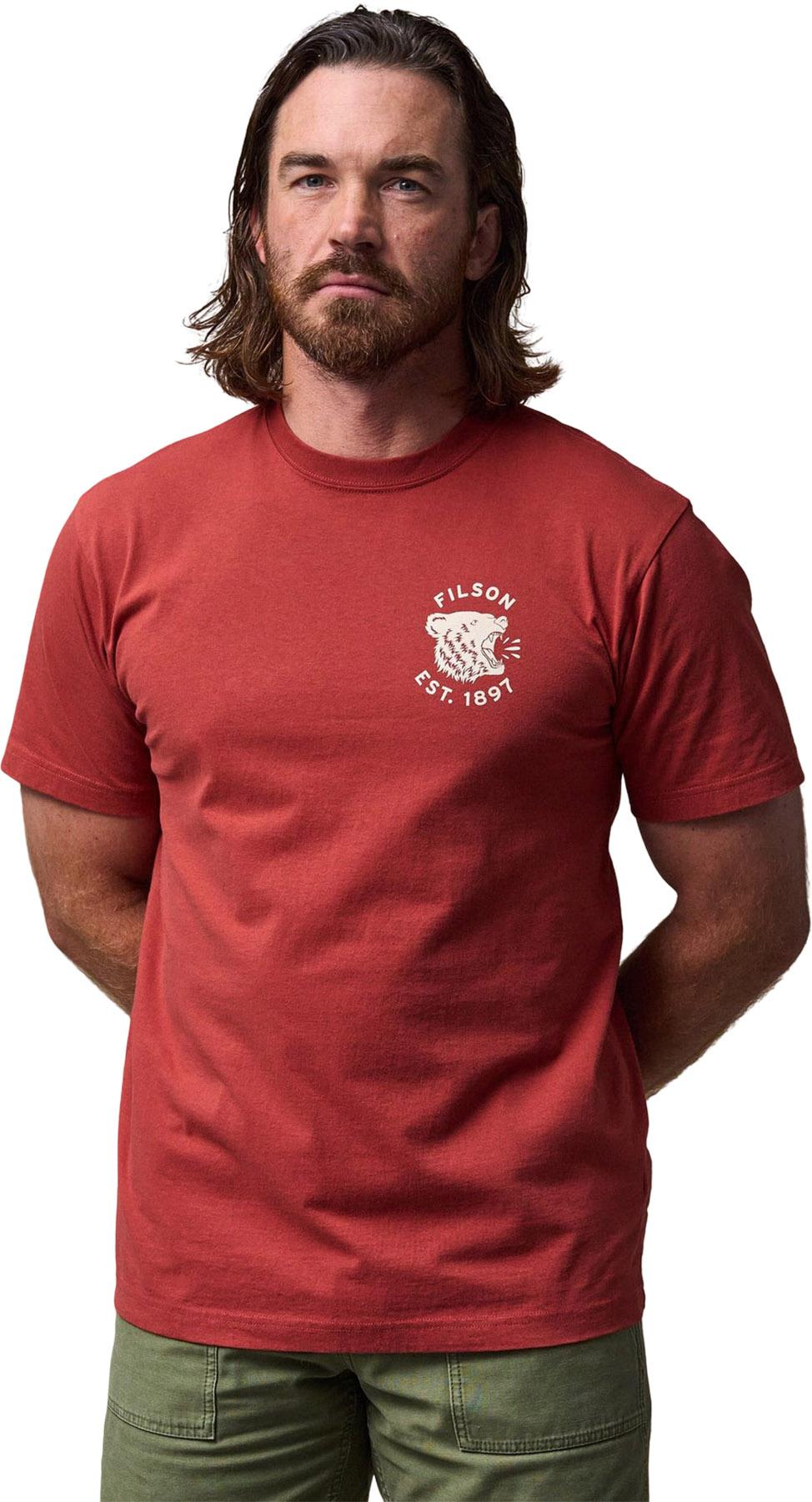 Product gallery image number 6 for product Bear Graphic Short Sleeve T-Shirt - Men's