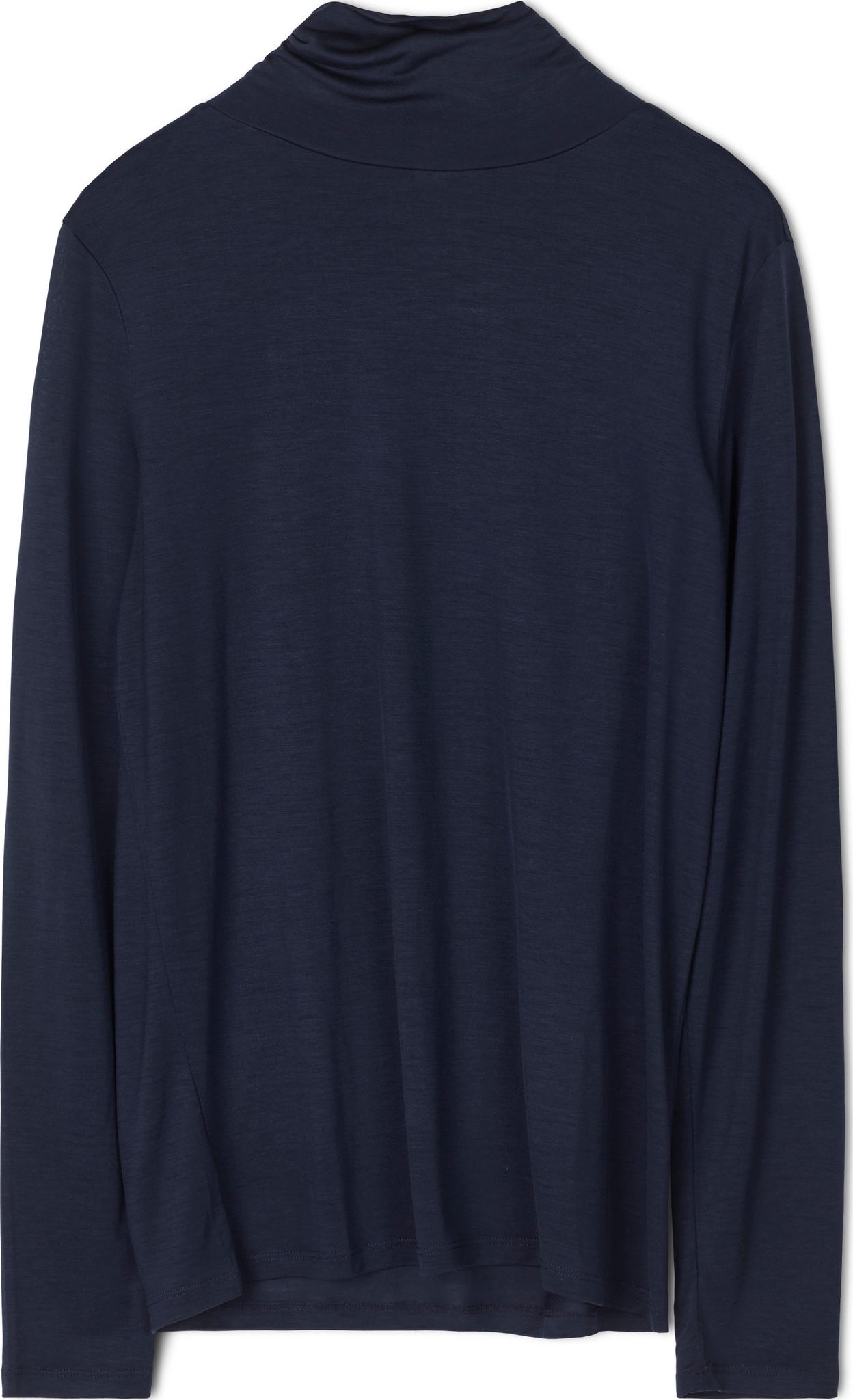 Product gallery image number 1 for product Tencel Polo Neck Top - Women's