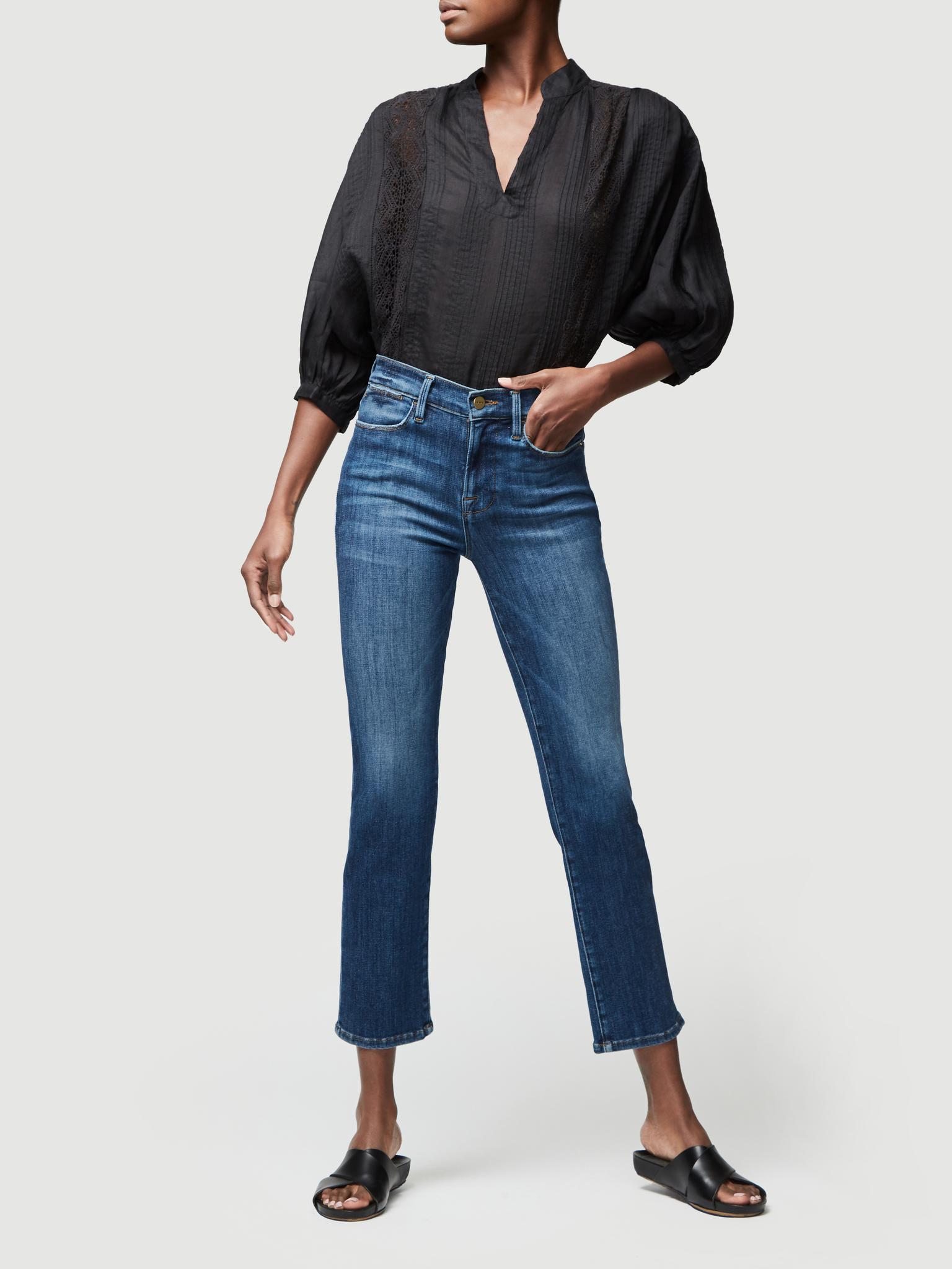 Product gallery image number 3 for product Le High Straight Jeans - Women's