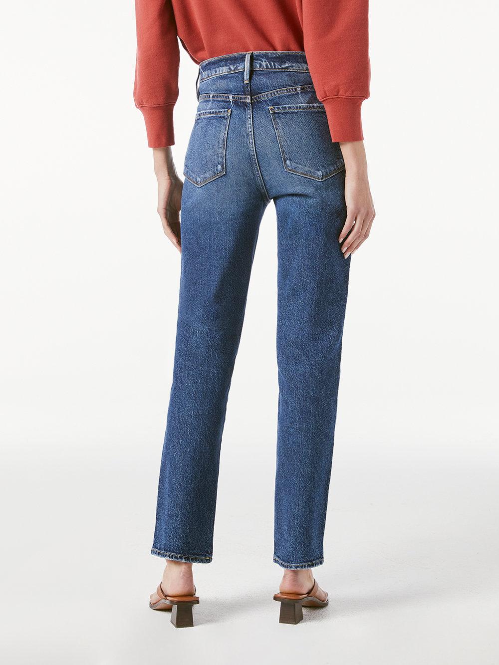 Product gallery image number 3 for product Le Sylvie Slender Straight Jeans - Women's