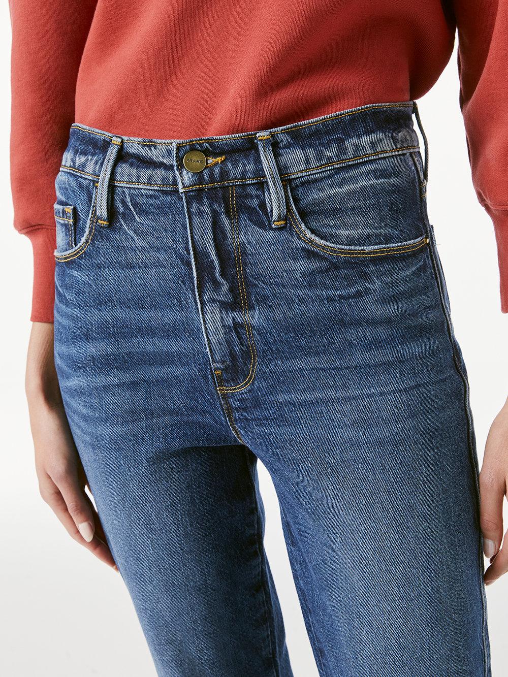 Product gallery image number 4 for product Le Sylvie Slender Straight Jeans - Women's
