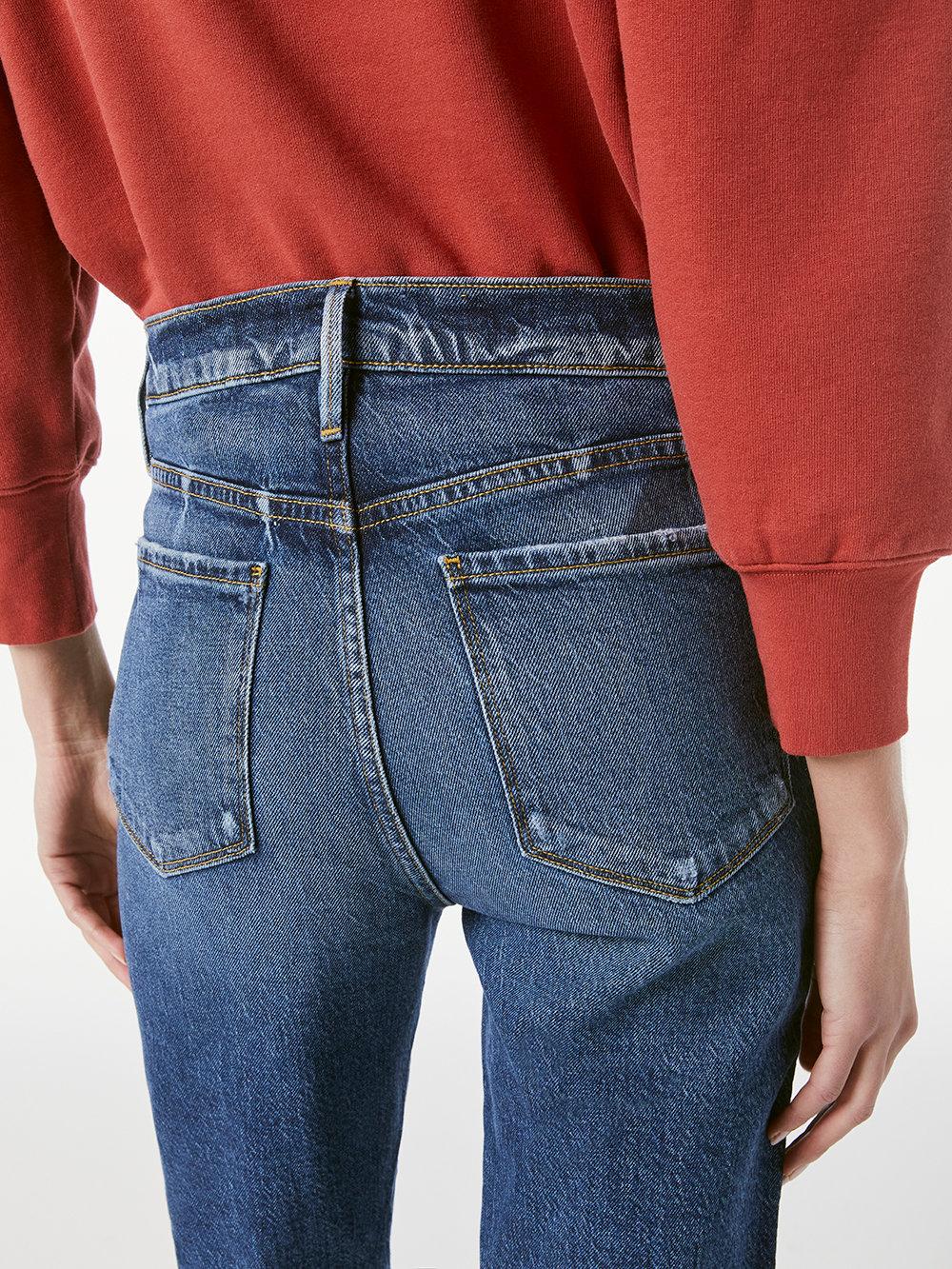 Product gallery image number 5 for product Le Sylvie Slender Straight Jeans - Women's