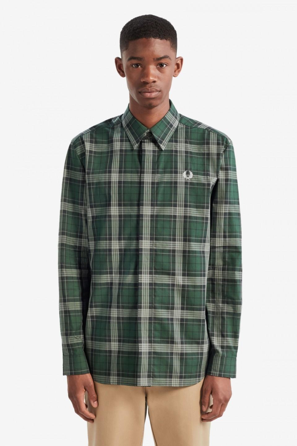 Product gallery image number 1 for product Bold Tartan Shirt - Men's