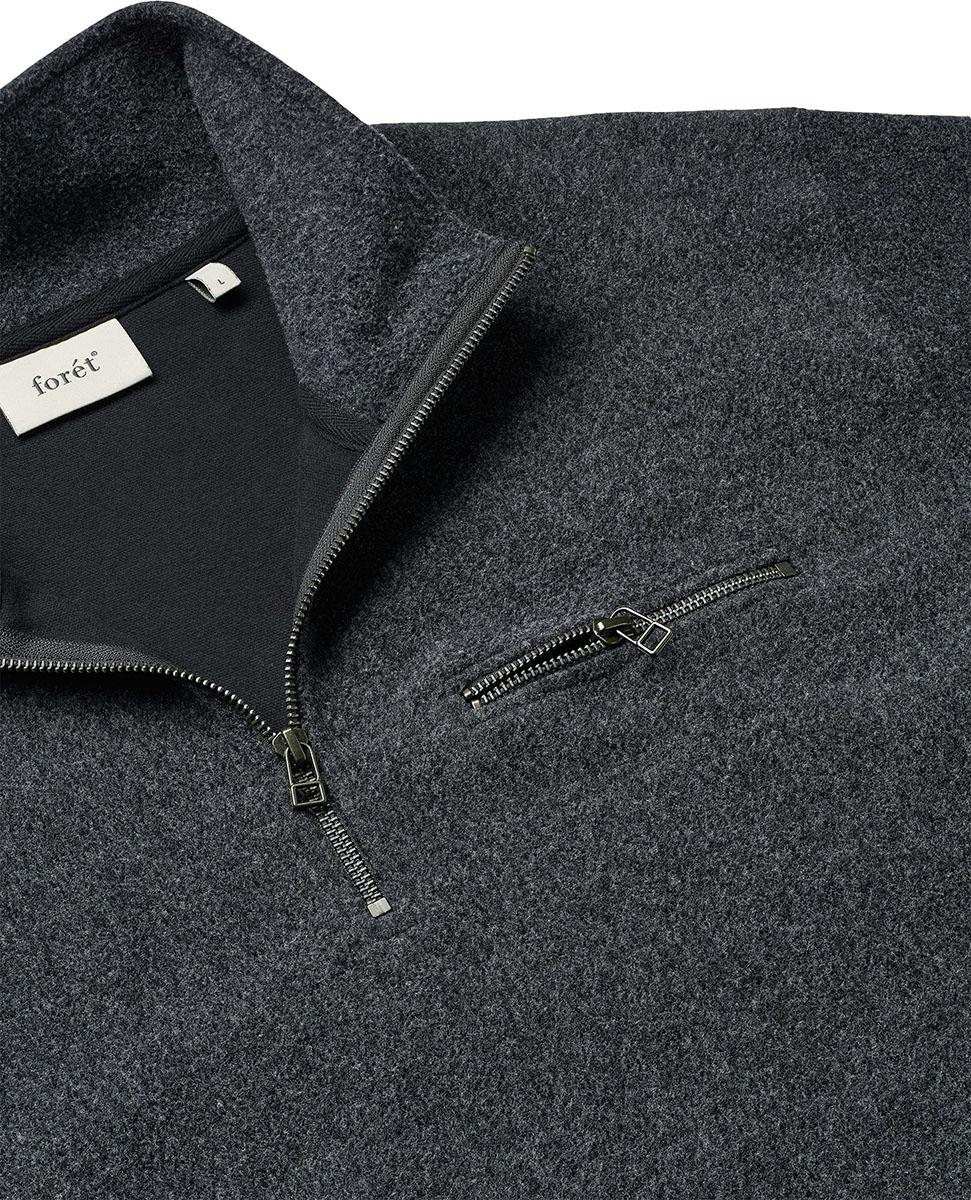 Numéro de l'image de la galerie de produits 2 pour le produit Chandail en molleton à demi-glissière Elm - Homme