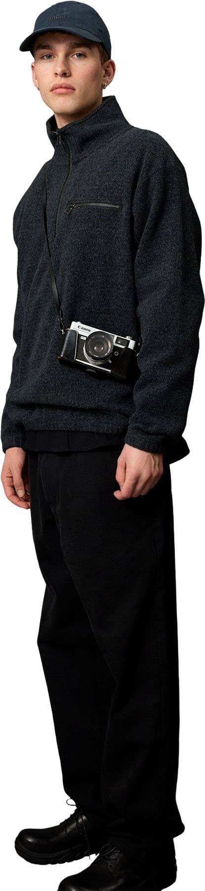 Numéro de l'image de la galerie de produits 3 pour le produit Chandail en molleton à demi-glissière Elm - Homme