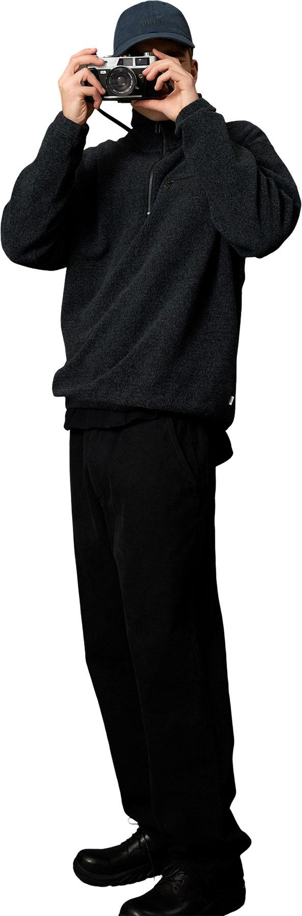 Numéro de l'image de la galerie de produits 4 pour le produit Chandail en molleton à demi-glissière Elm - Homme