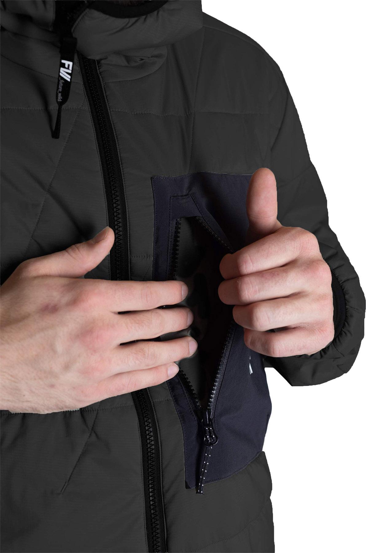 Product gallery image number 3 for product Manifest Quilted Hooded Jacket - Men's