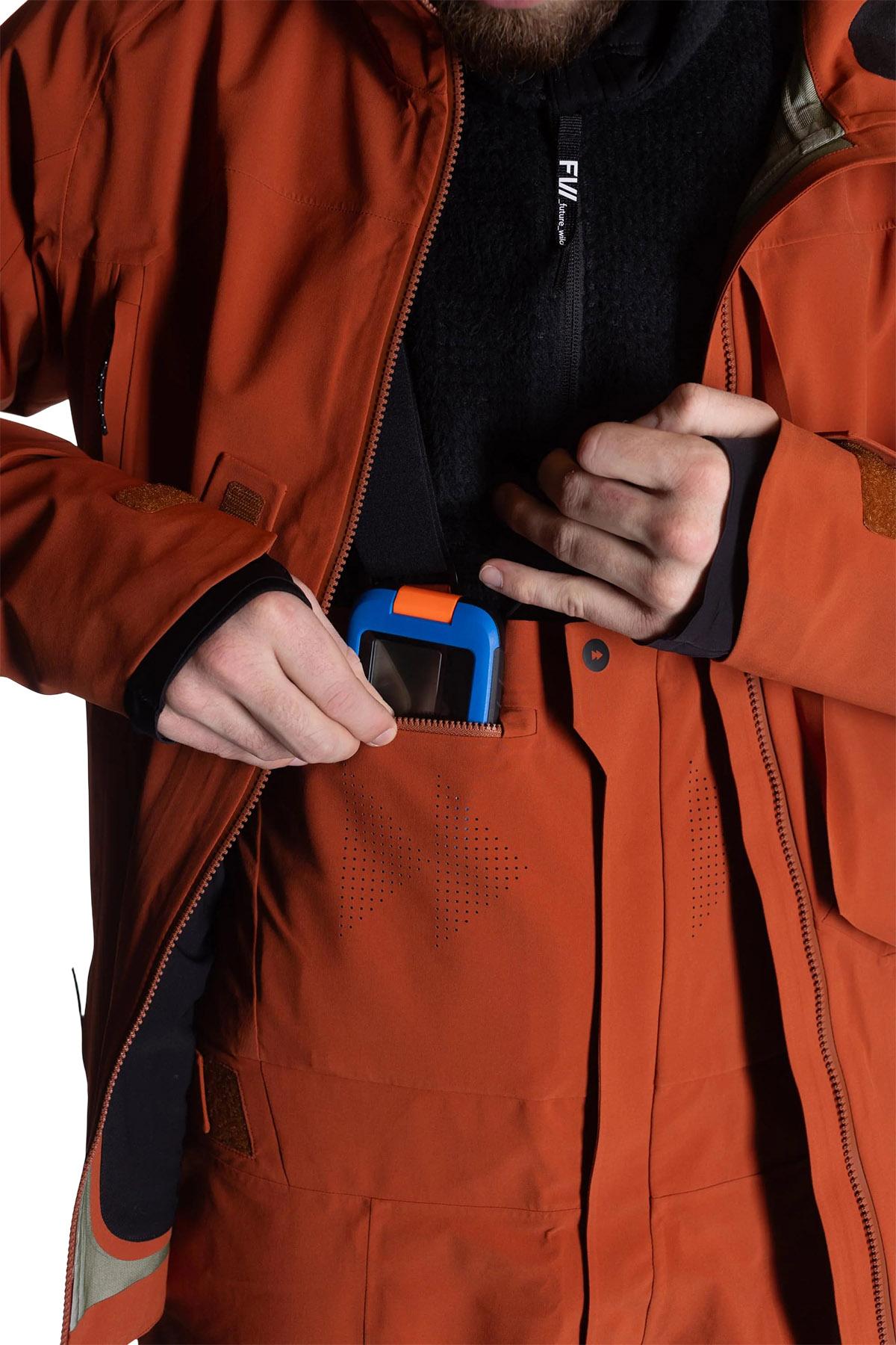 Product gallery image number 6 for product Manifest Tour Lightweight 3-Layer Shell Bib - Men's