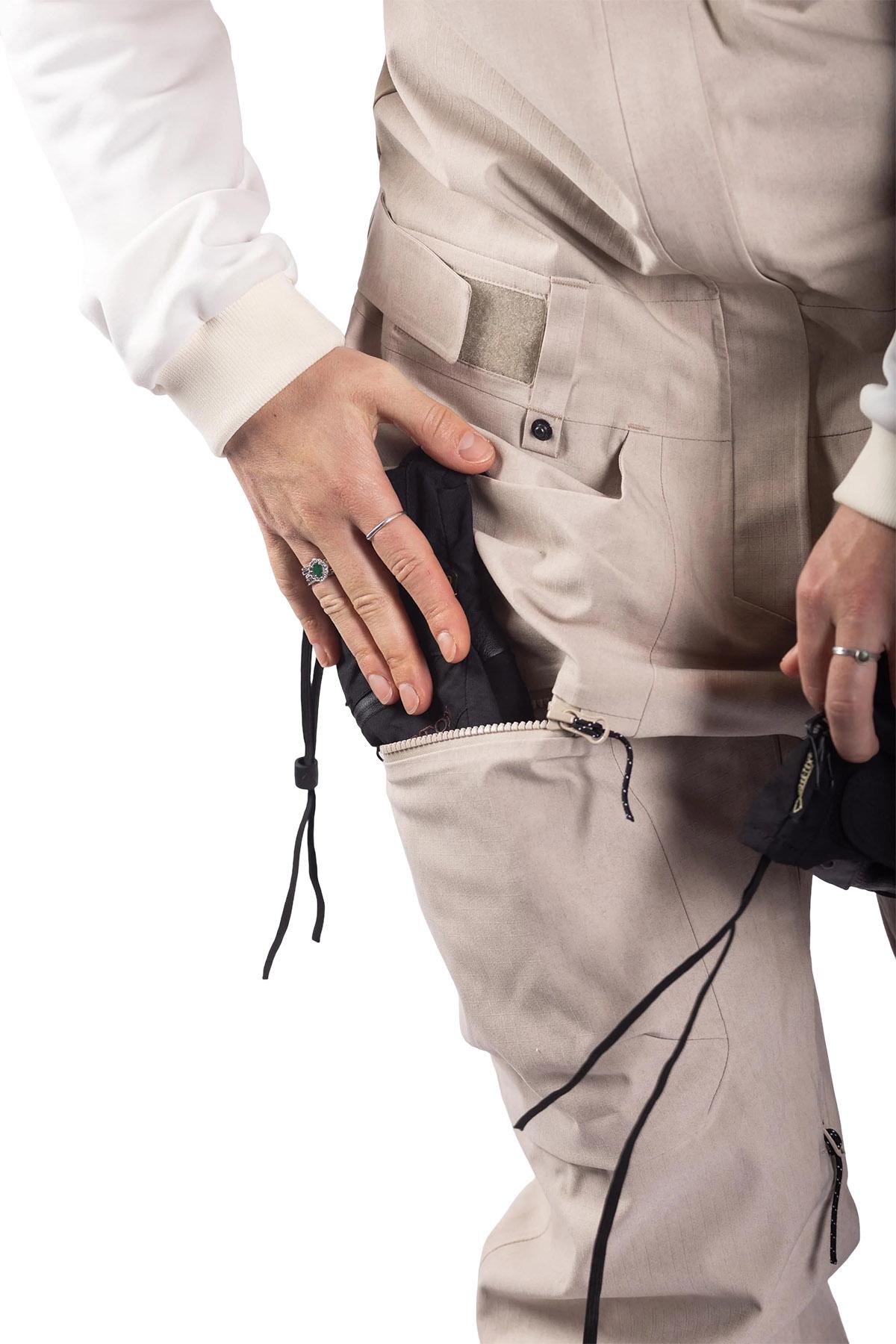 Product gallery image number 3 for product Manifest Lined 2 Layer Shell Bib - Women's