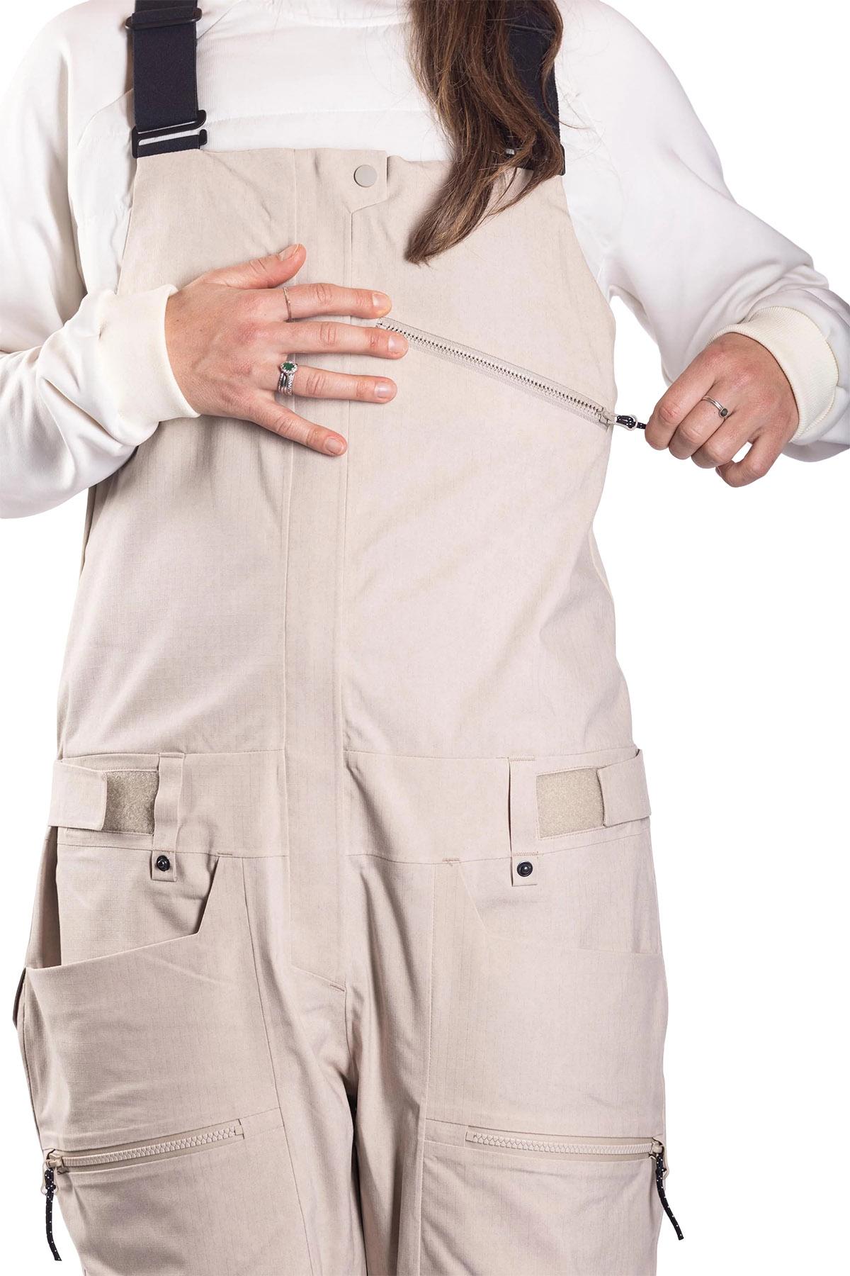 Product gallery image number 5 for product Manifest Lined 2 Layer Shell Bib - Women's
