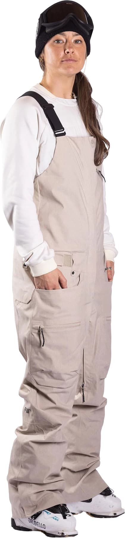Product gallery image number 8 for product Manifest Lined 2 Layer Shell Bib - Women's