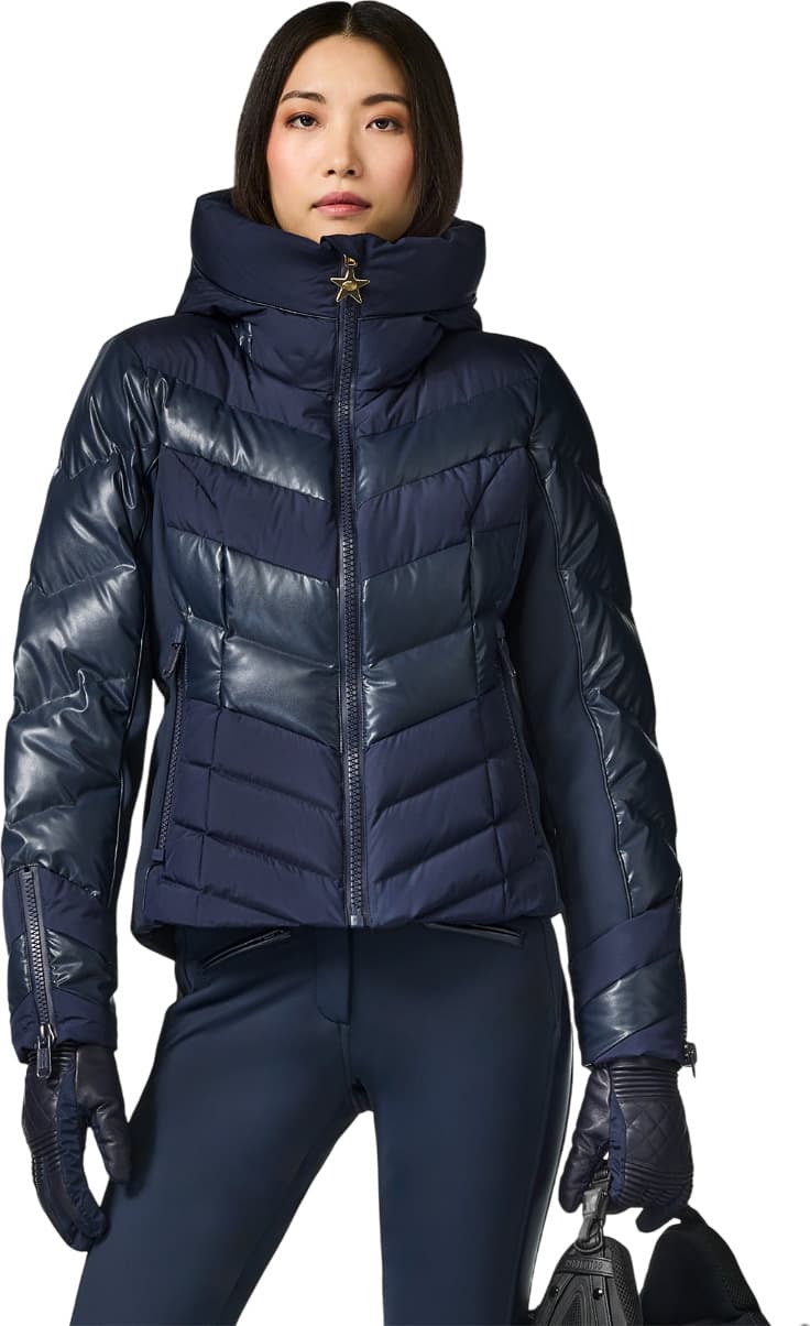 Product gallery image number 3 for product Abisso Quilted Down Ski Jacket with Hood - Women's