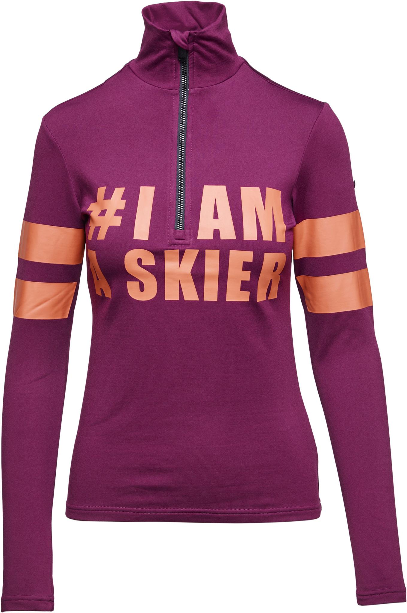Product gallery image number 1 for product Skier Long Sleeve ½ Zip Sweater - Women's