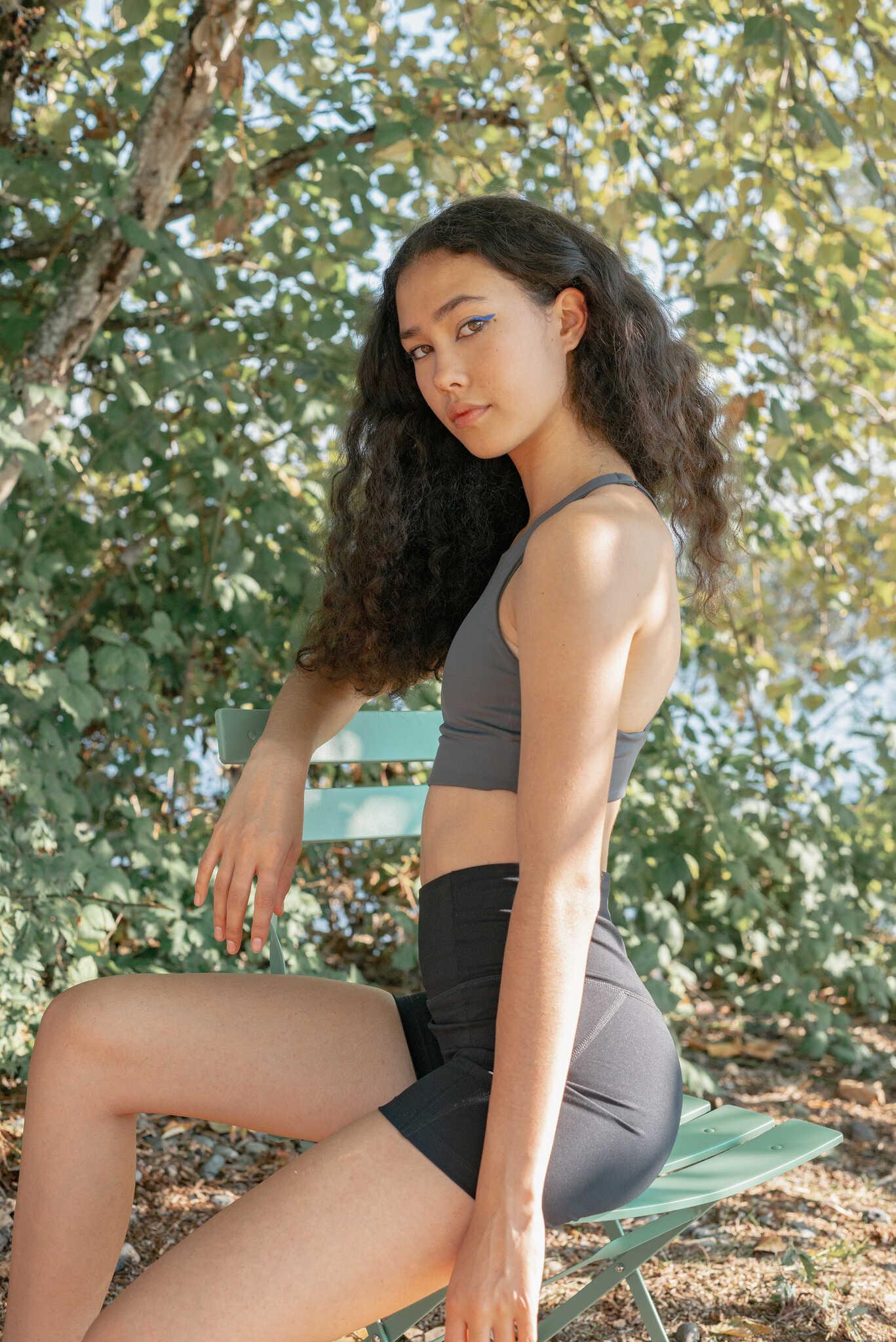 Numéro de l'image de la galerie de produits 2 pour le produit Short de course à taille haute - Femme