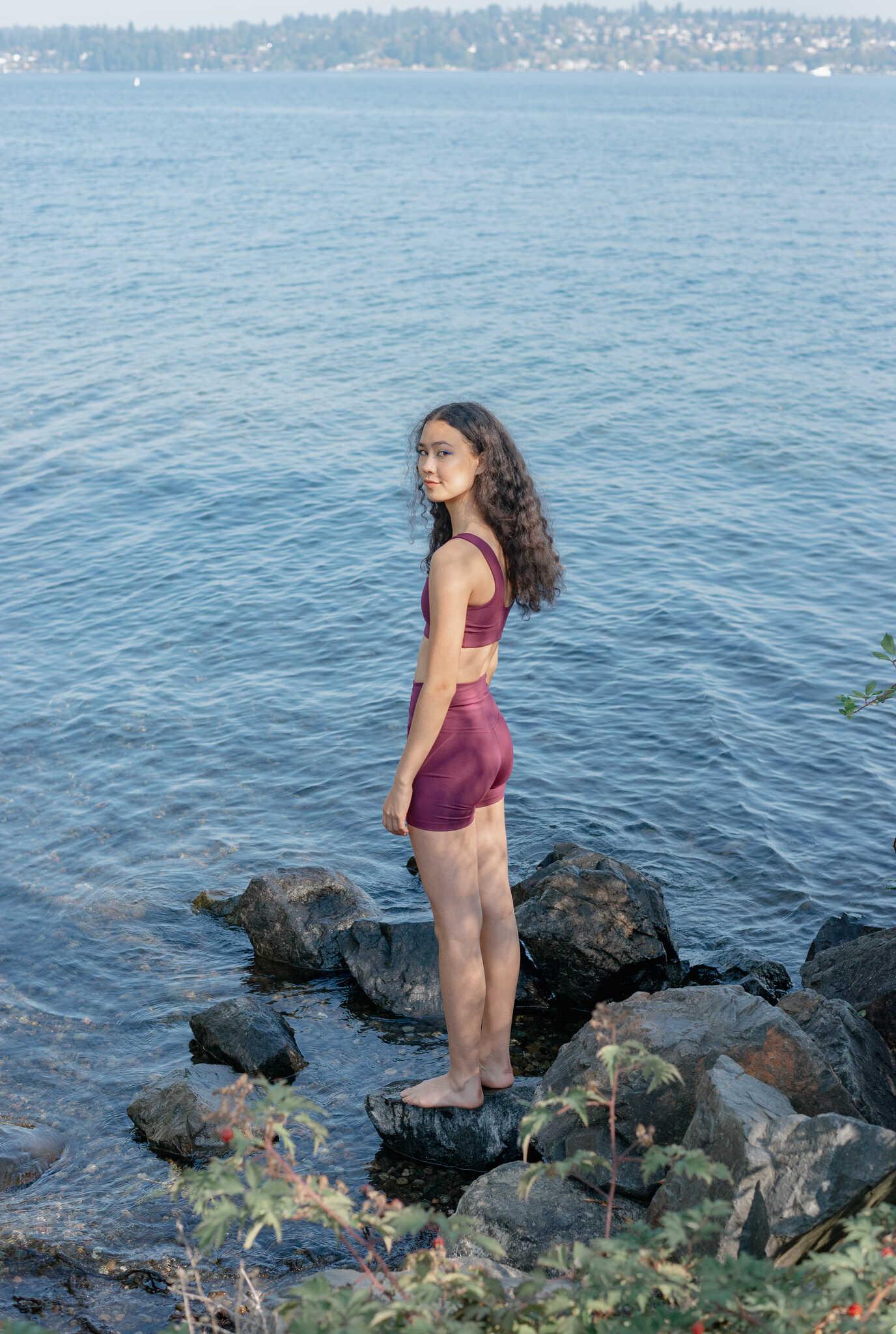 Product gallery image number 3 for product High-Rise Run Short - Women's
