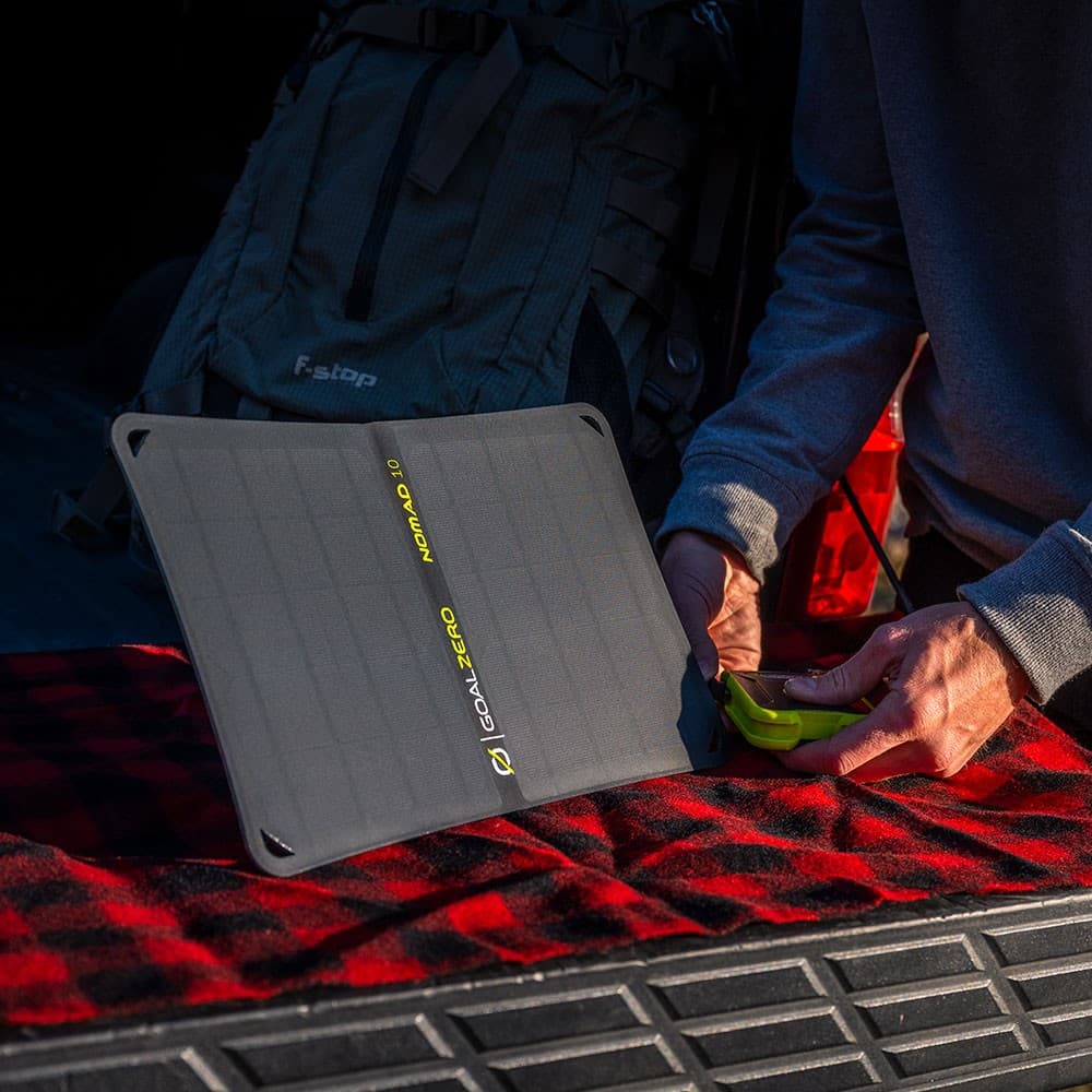 Product gallery image number 6 for product Nomad 10 + Venture 30 Solar Kit