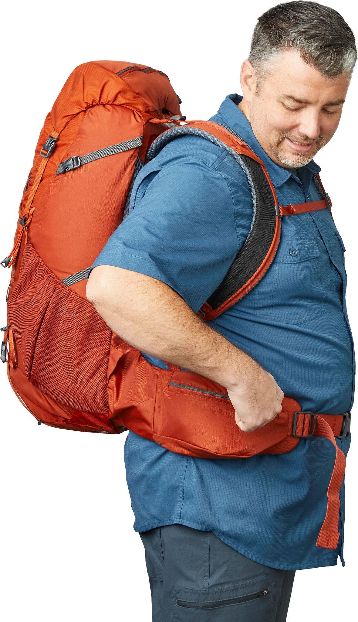 Product gallery image number 3 for product Stout 45L Plus Size Backpack - Men's