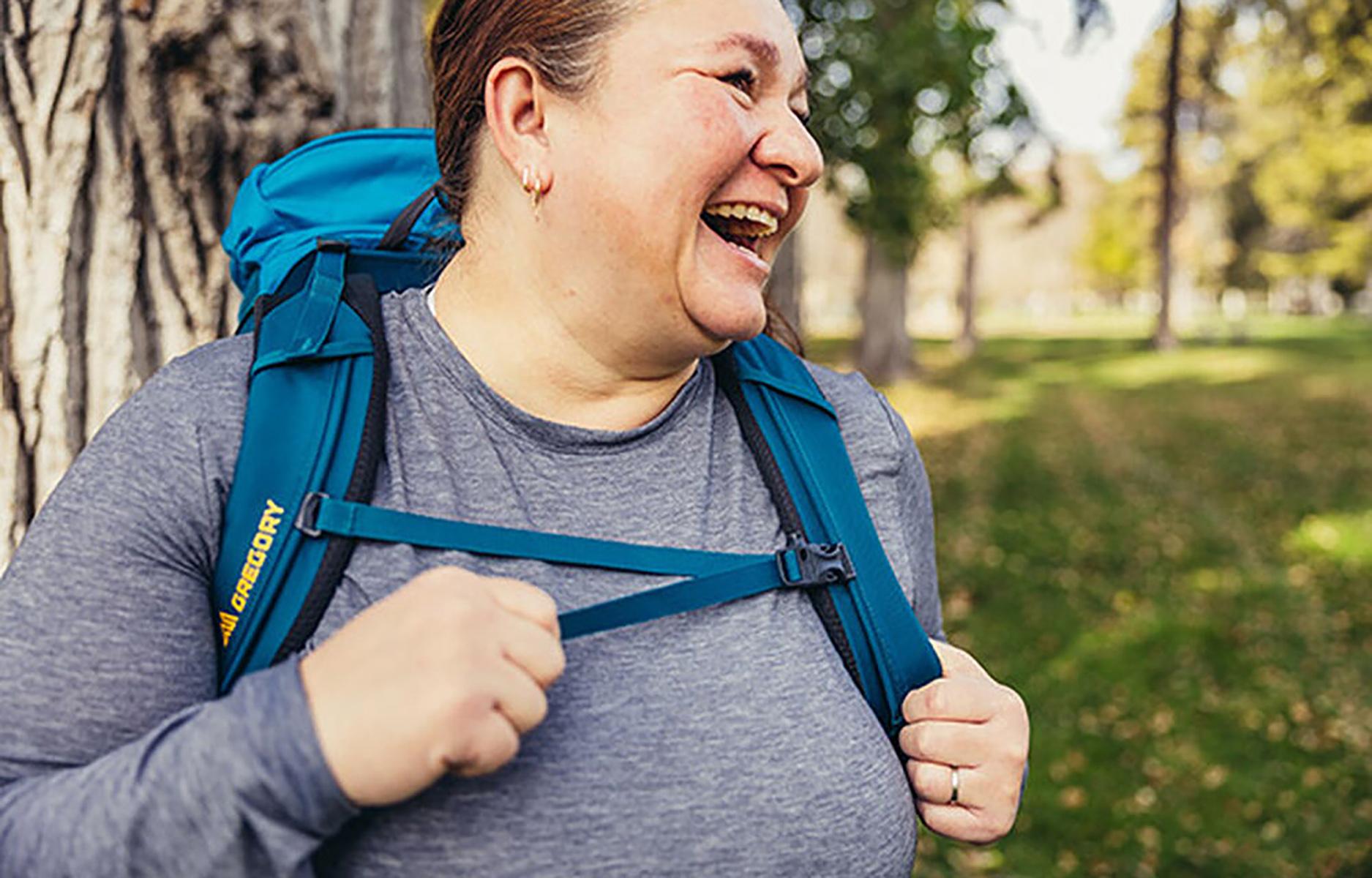 Product gallery image number 6 for product Amber Plus Size Backpacking Pack 44L - Women's
