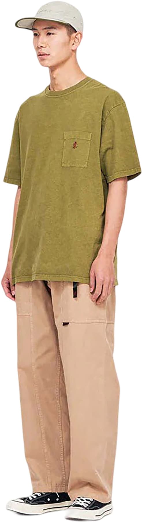 Product gallery image number 4 for product One Point Pigment Dyed T-Shirt - Unisex