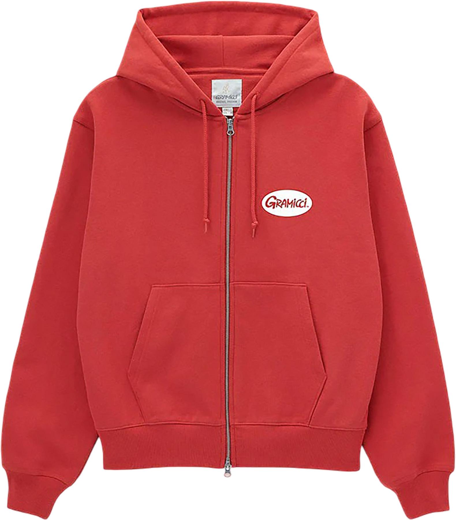 Product image for Oval Patch Zip Hooded Sweatshirt - Unisex