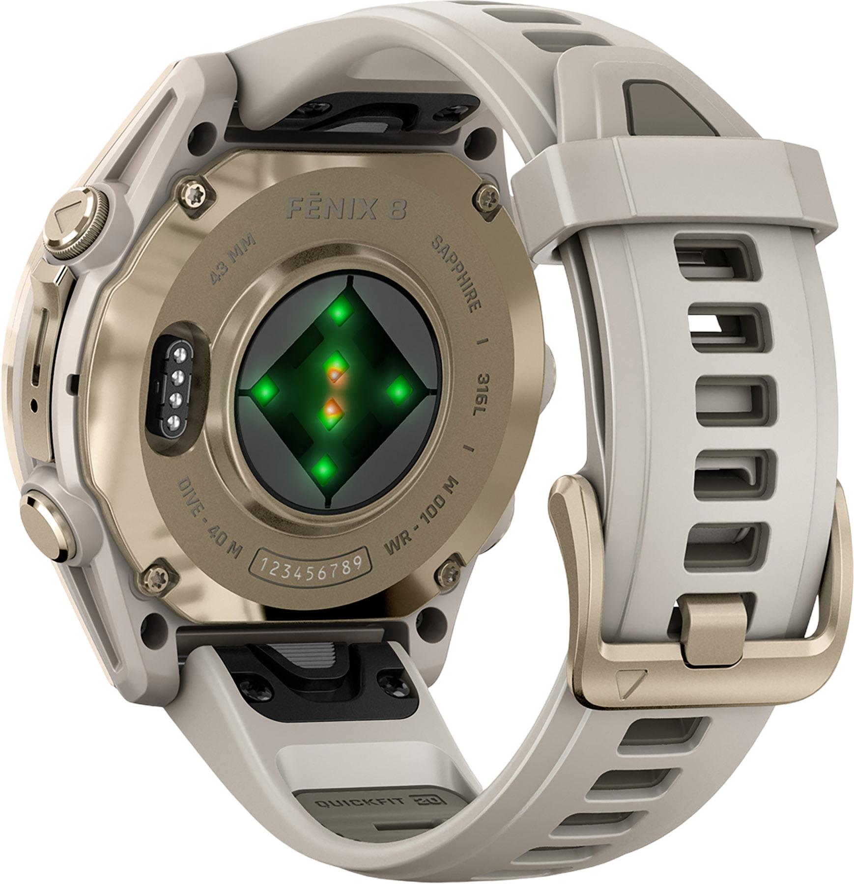 Product gallery image number 2 for product fēnix 8 AMOLED 43 mm Multisport Smartwatch