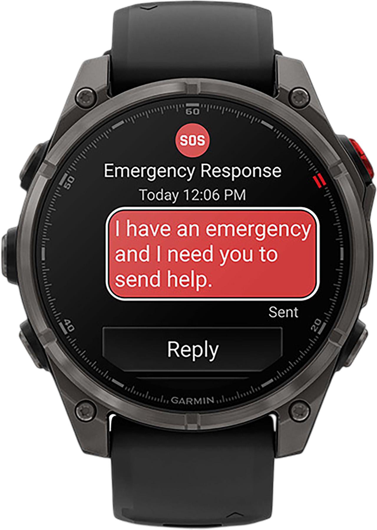 Product gallery image number 9 for product Fenix 8 Pro Amoled Sapphire GPS Smartwatch 47mm