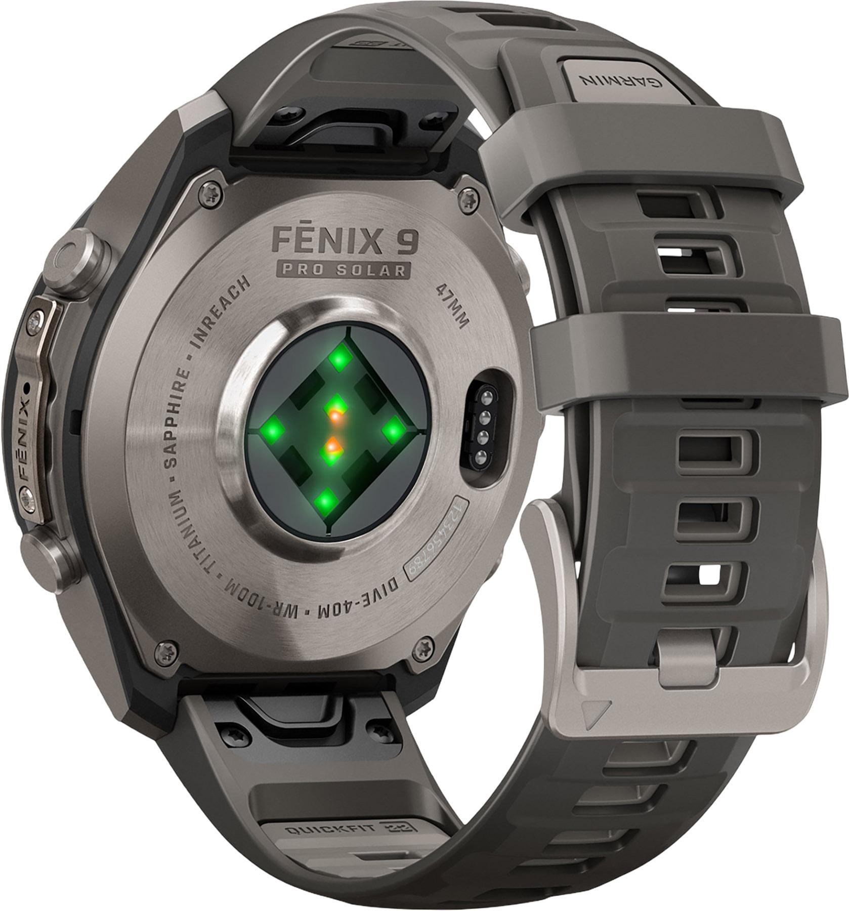 Product gallery image number 4 for product fēnix 9 Pro inReach Solar 47 mm Multisport Smartwatch