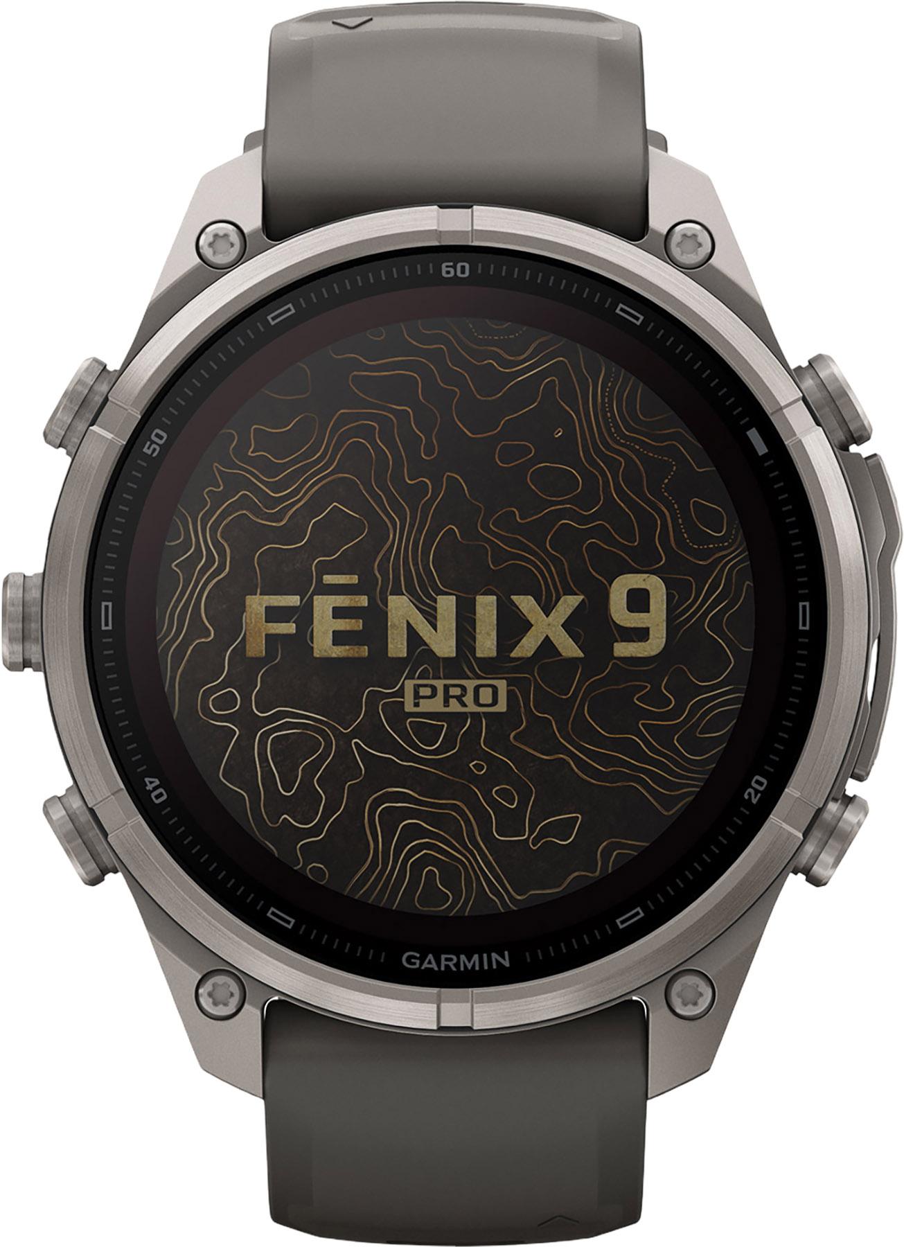 Product gallery image number 2 for product fēnix 9 Pro Solar 47 mm Multisport Smartwatch