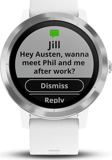 Product gallery image number 6 for product Vivoactive 3 Steel with Silicone