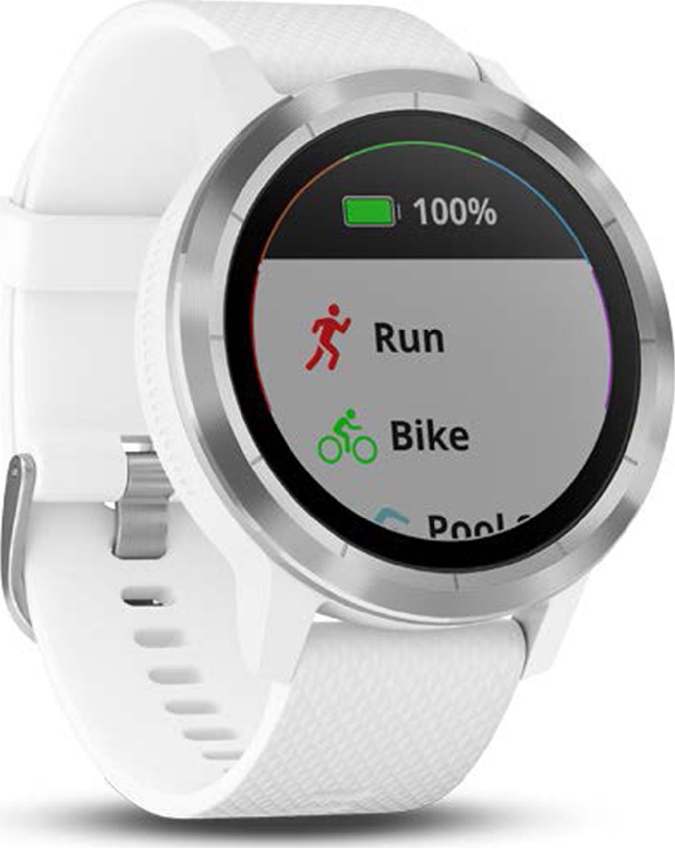 Product gallery image number 1 for product Vivoactive 3 Steel with Silicone