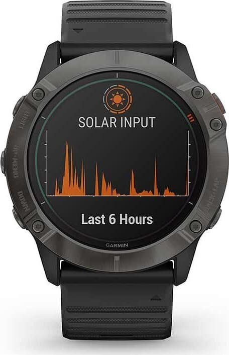 Product gallery image number 2 for product Fenix 6X Pro Solar Watch