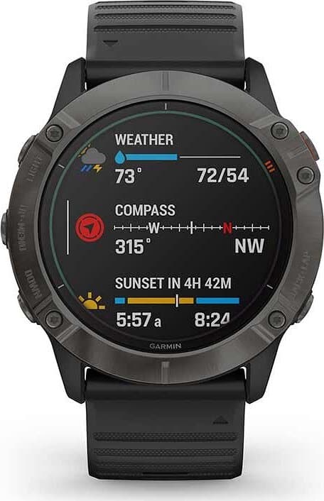 Product gallery image number 5 for product Fenix 6X Pro Solar Watch