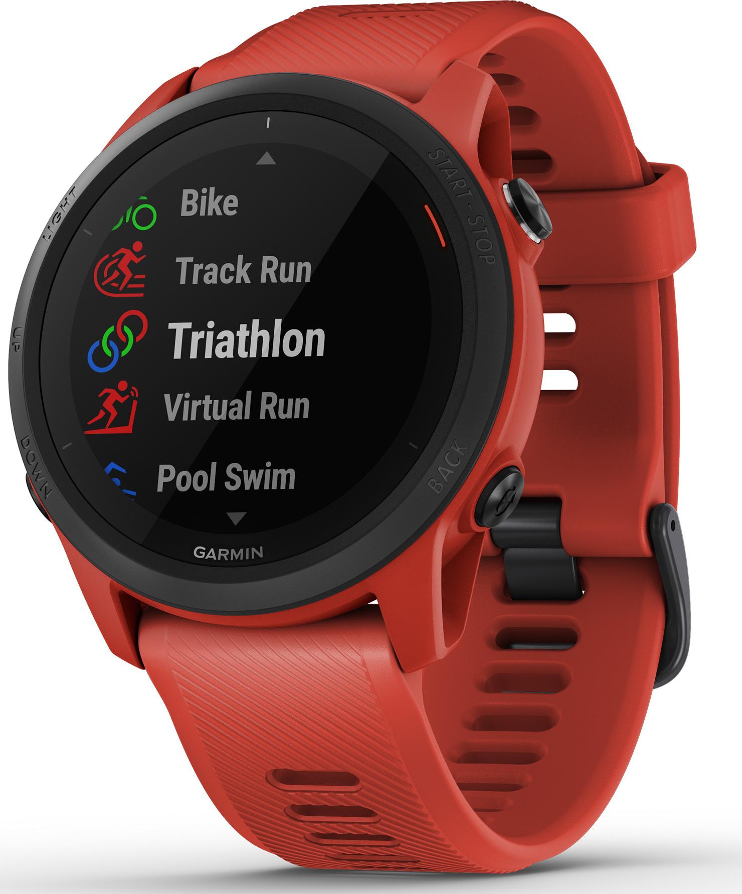 Product gallery image number 2 for product  Forerunner 745 Magma Red Watch