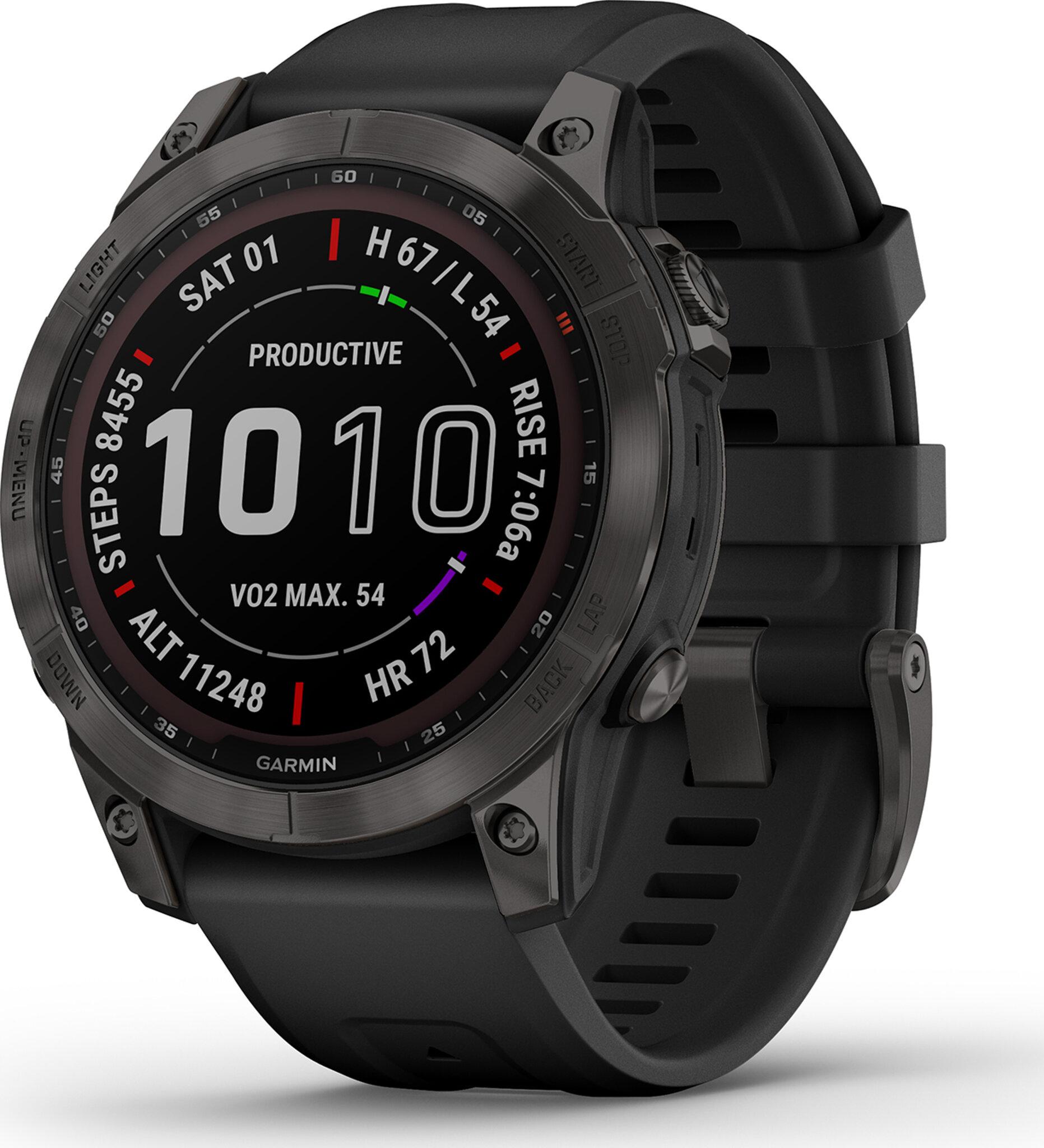 Product gallery image number 1 for product Fēnix 7 Sapphire Solar Watch